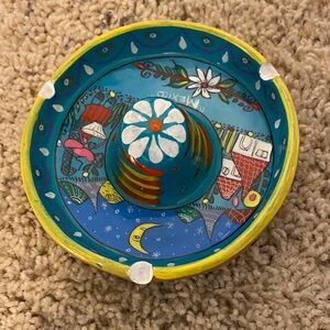 Colorful Ceramic Art Bowl